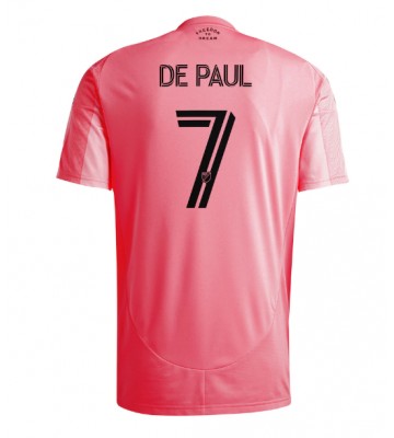 Inter Miami Rodrigo De Paul #7 Replika Hemmatröja 2025-26 Kortärmad Inter Miami Rodrigo De Paul #7 Replika Hemmatröja 2025-26 Kortärmad